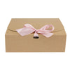 Square Brown Boxes With Different Colour Bow