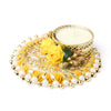 Set of 4 Round Tea Light Candle Holder Gift Box