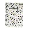 B5 , A5 , A7 Black & Gold Doodle Notebook - Set of 3