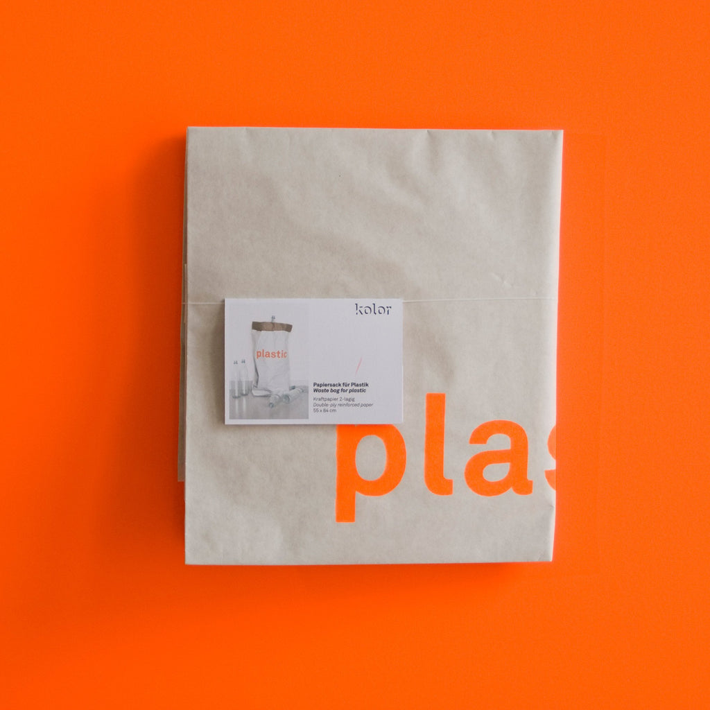 bag plastic / the original / papiersack / sac de papier bolsa de papel – kolor.de
