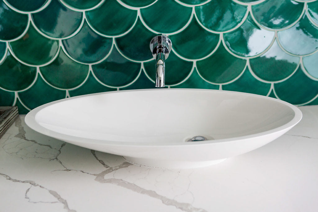 sea mist fish scale tile bathroom oasis