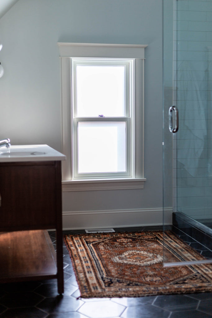 Master Bath with Persian Rug