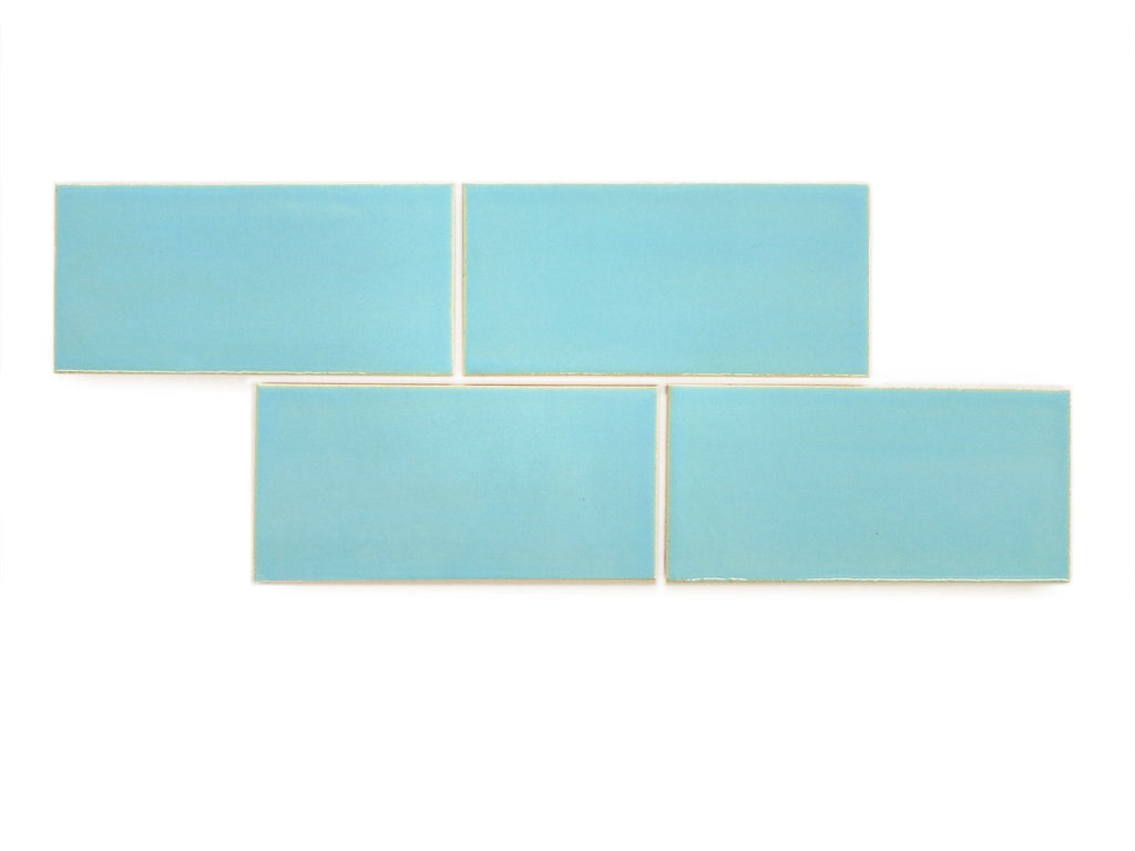 4 X8 Sky Blue Subway Tile Buy Ceramic Tiles Online Mercury