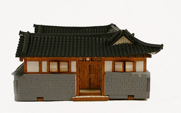 YM613 Ho Series Wooden Model Kit Bukchon traditional Korean House town A 