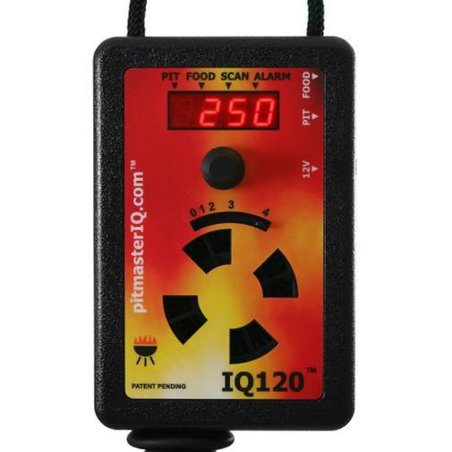 The Pitmaster IQ120 BBQ Smoker Automatic Temperature Control w/ Backwo
