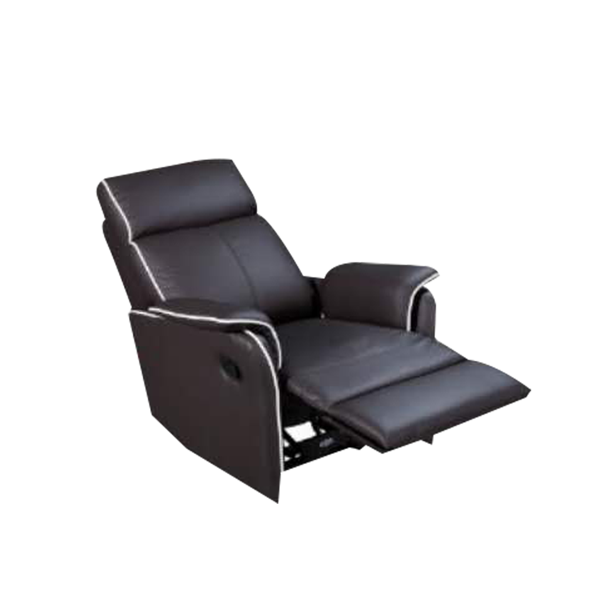 black armchair recliner