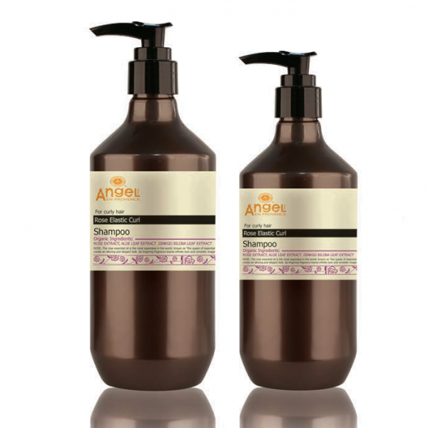 øverste hak Triumferende Begrænsning Angel Rose Elastic Curl Shampoo - 400/800ml– Freshhair