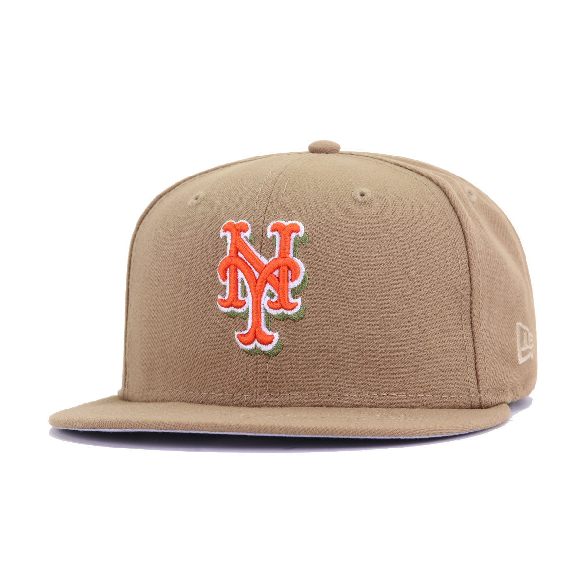 New York Mets Khaki New Era 59Fifty Fitted