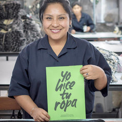 Anyela - fair trade artisan in Peru - ethical fashion 