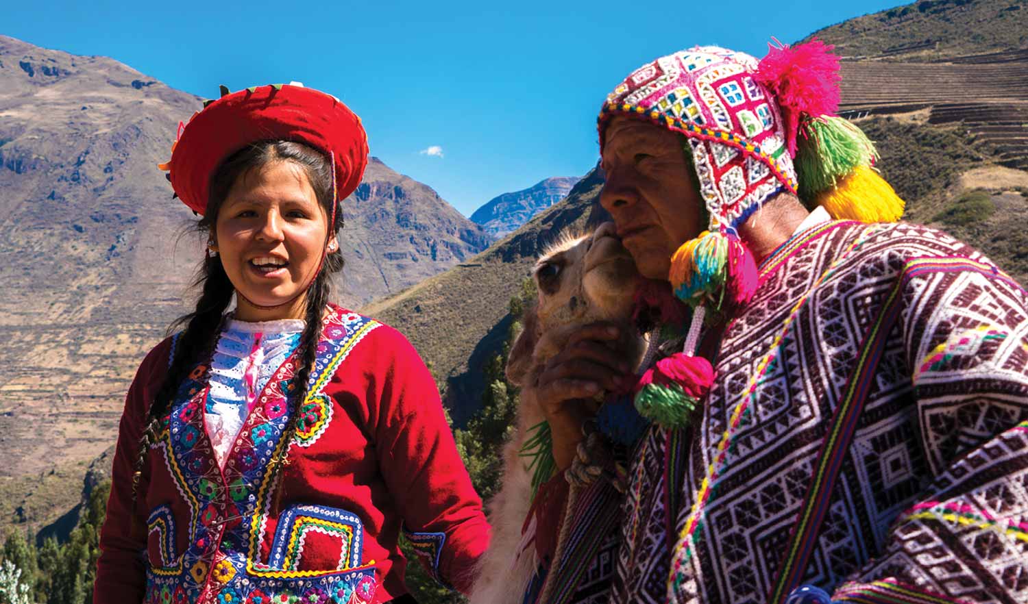 Indigenous South Americans Who Raise Alpacas