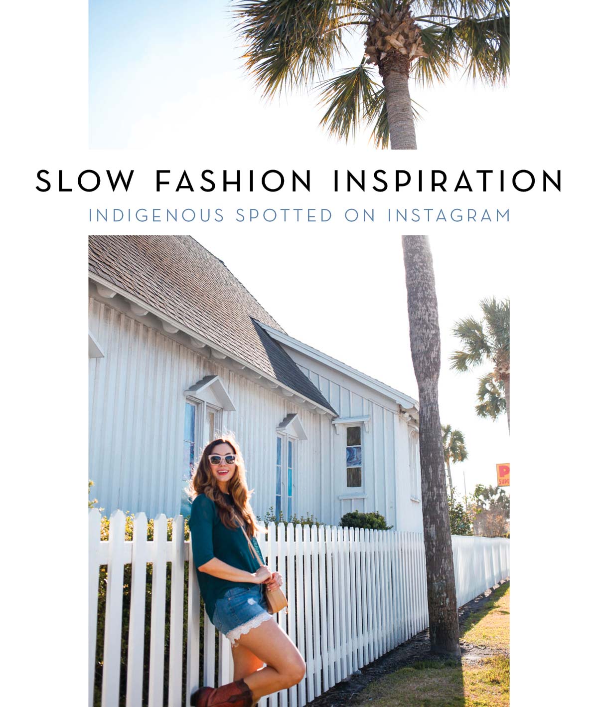Slow Fashion Inspiration | sustainable clothing brand Indigenous spotted on Instagram