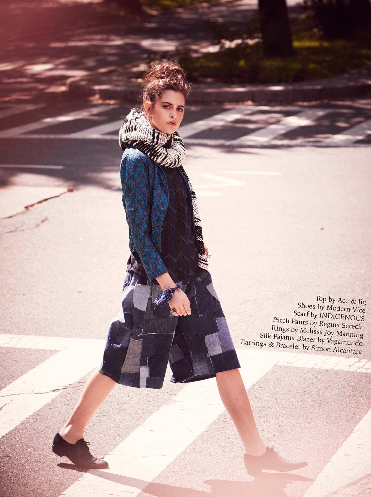 Sustainable Fashion Feature in Jejune Magazine | Handknit Amaru Wrap Scarf