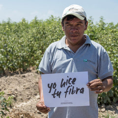 Yo hice tu fibra | organic cotton farmer in Peru | sustainable fashion