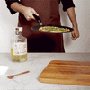 Meyer Non-Stick 2-Piece Tawa Set (Flat and Curved Tawa), Black - Pots and Pans