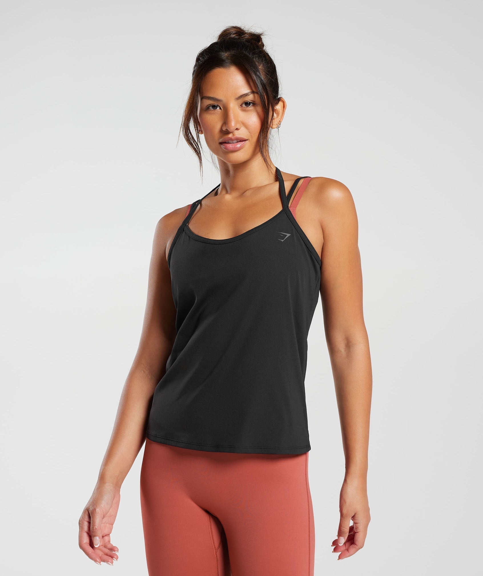 Gymshark Elevate Strappy Tank - Black