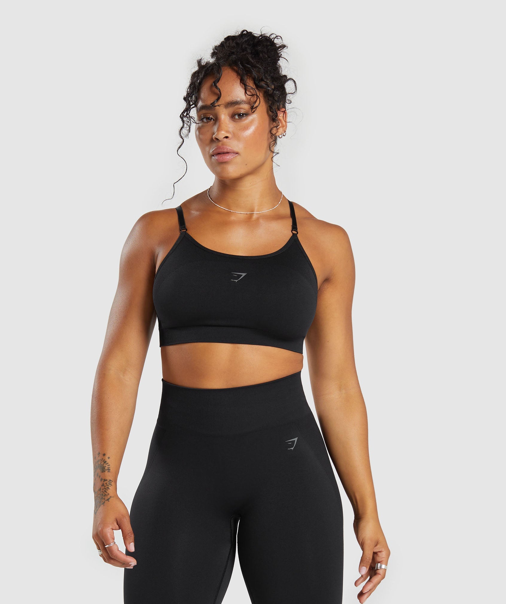 Body Strap Sports Bra (Black) – Fitness Fashioness