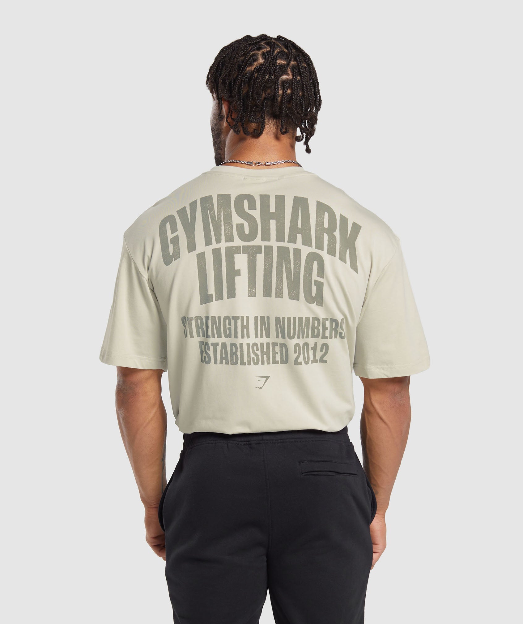 Gymshark Lifting T-Shirt - Pebble Grey