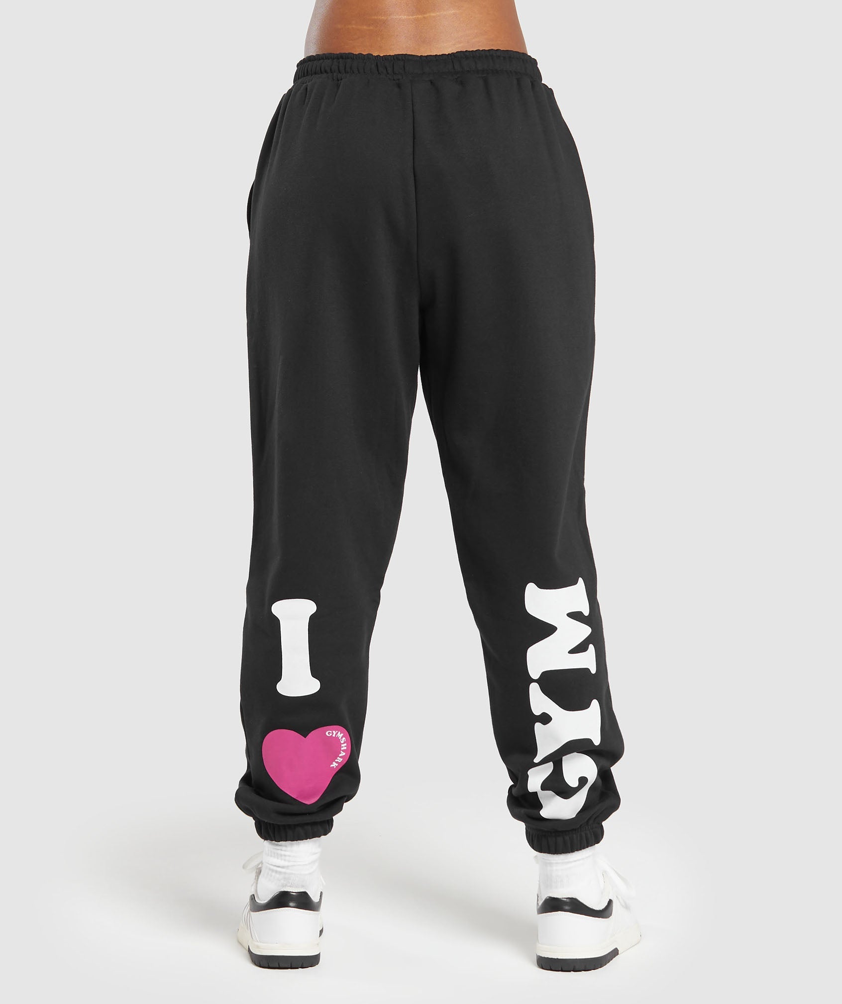 Gymshark I Heart Gym Joggers - Black