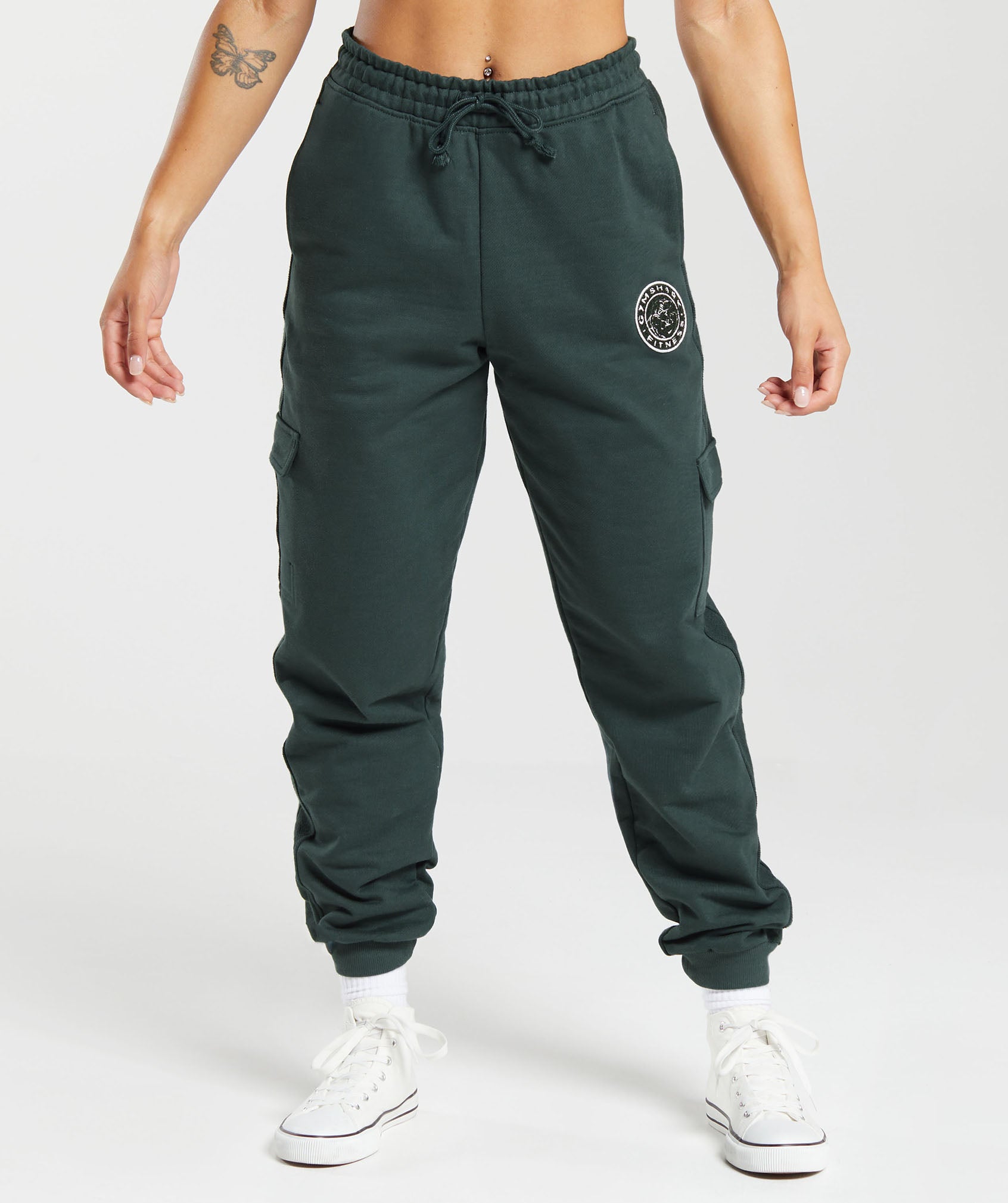 Gymshark Legacy Joggers - Fog Green