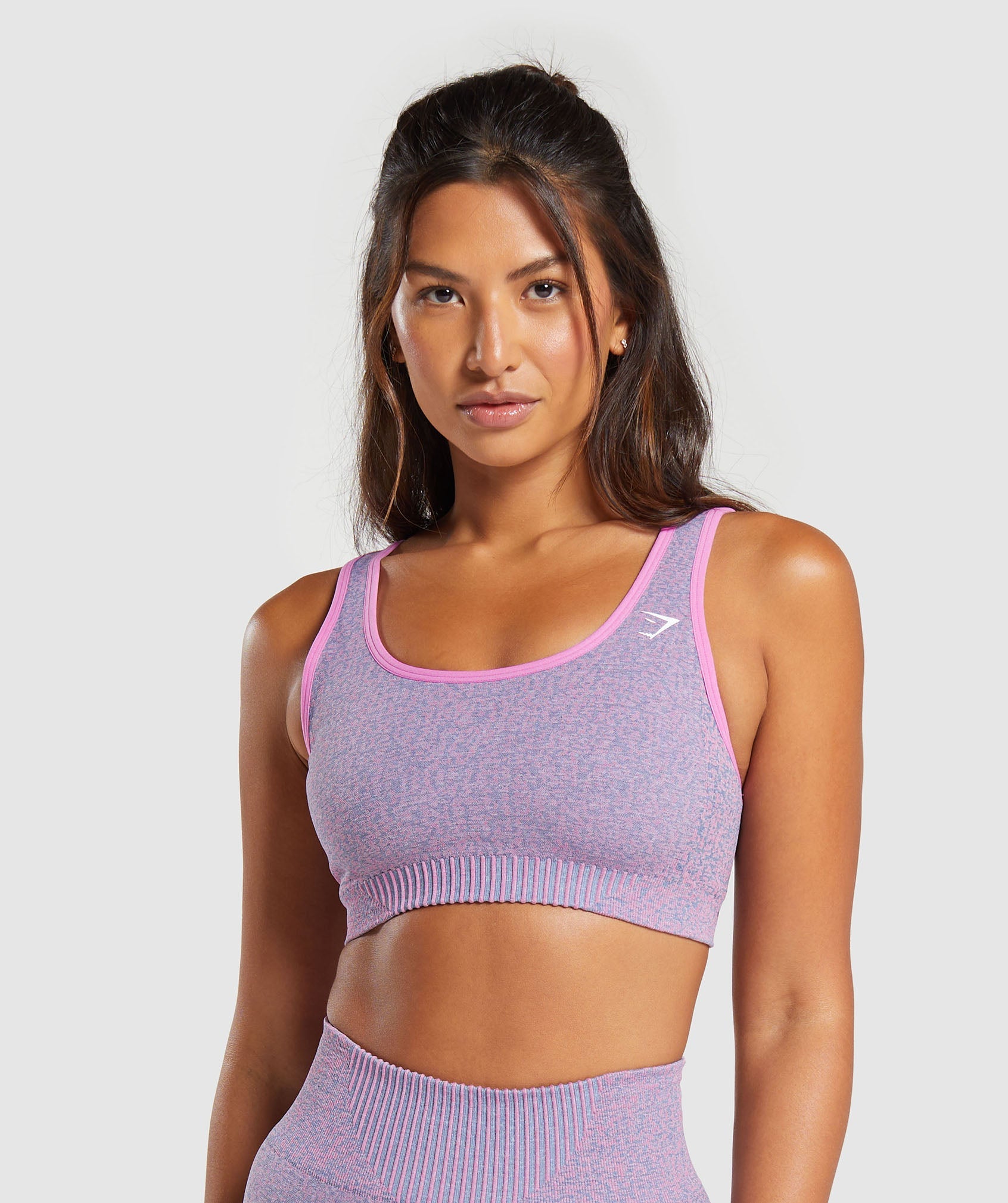 Marl Seamless Scoop Bra