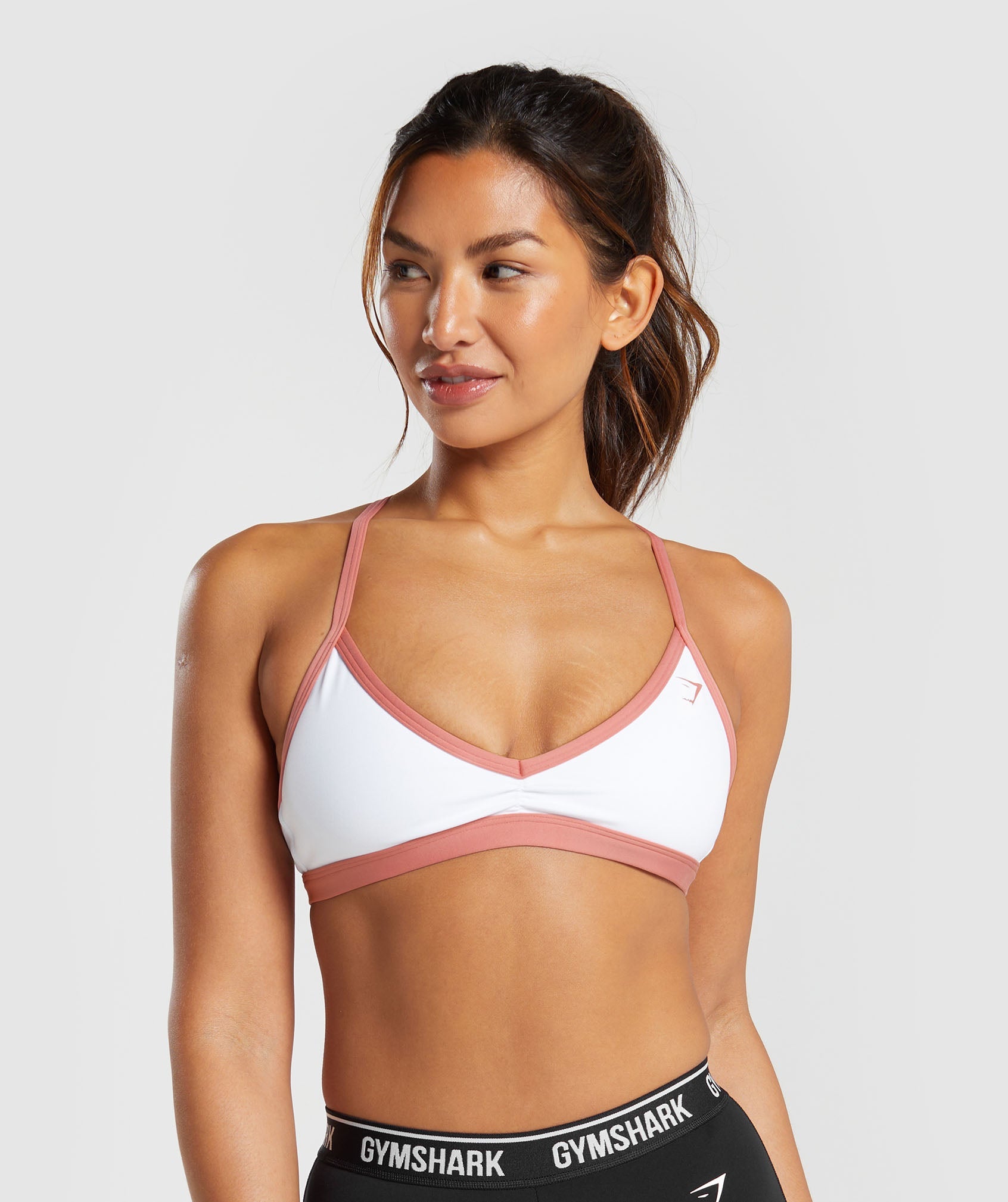 Women's bra Calvin Klein Medium Support Sports Bra - bright white