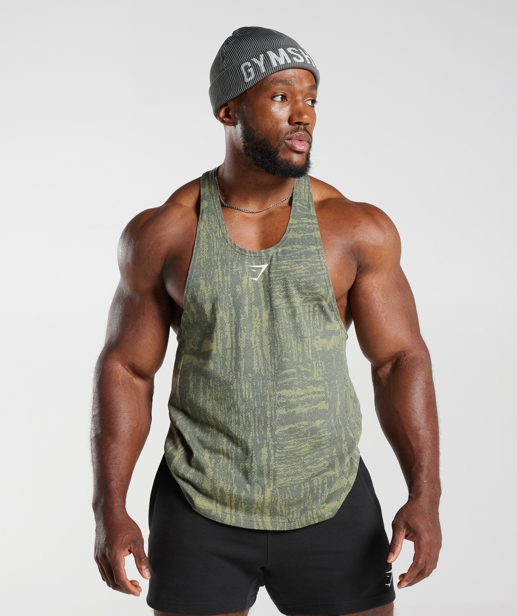 Gymshark React Stringer - Dusk Green