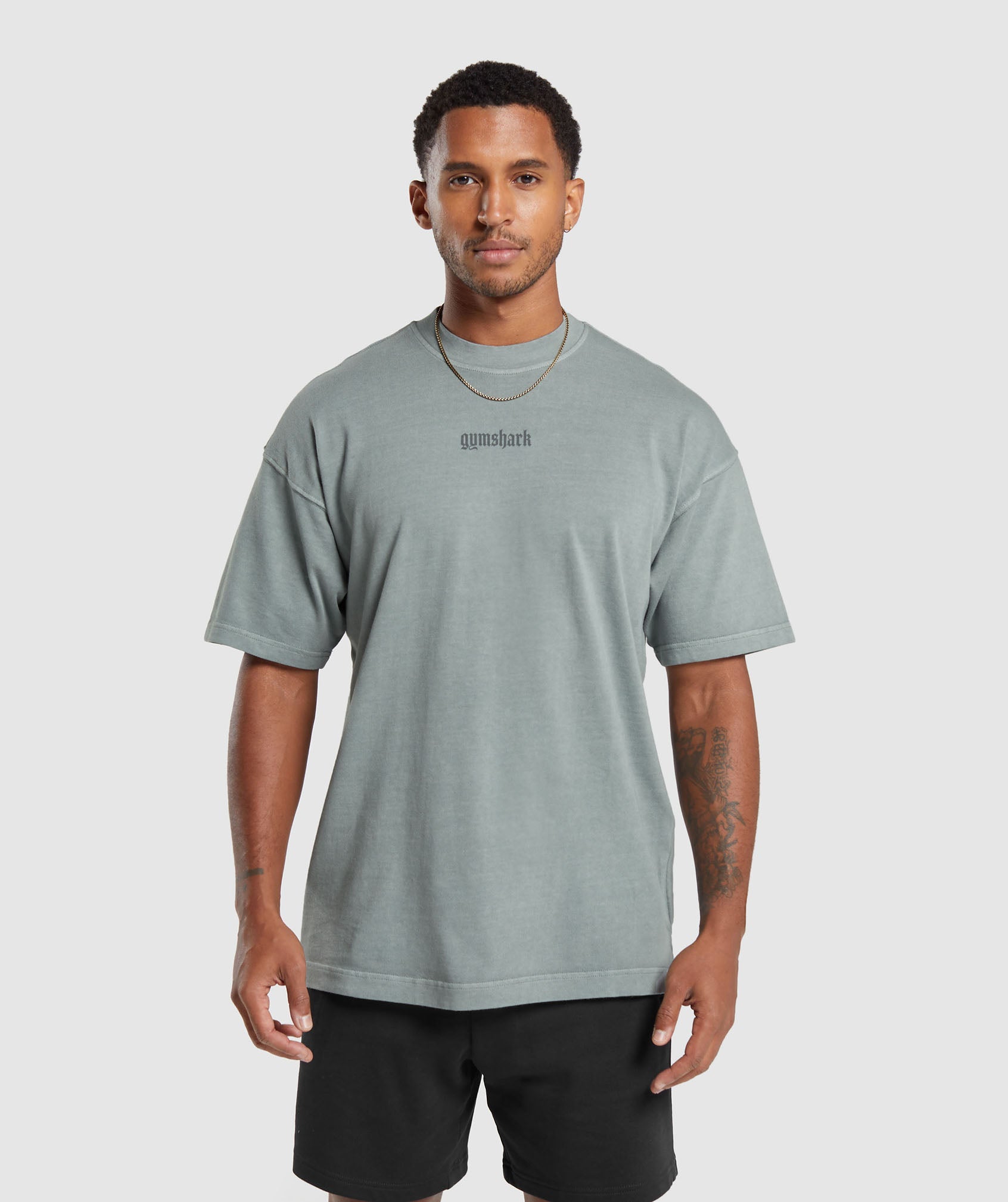 Gymshark Heavyweight T-Shirt - Smokey Grey