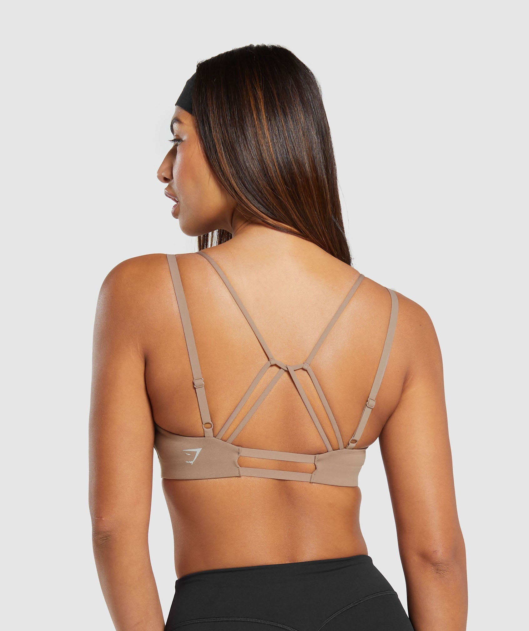 4-Piece Light-colored Cami Bra Top Set with Lace Backless Design