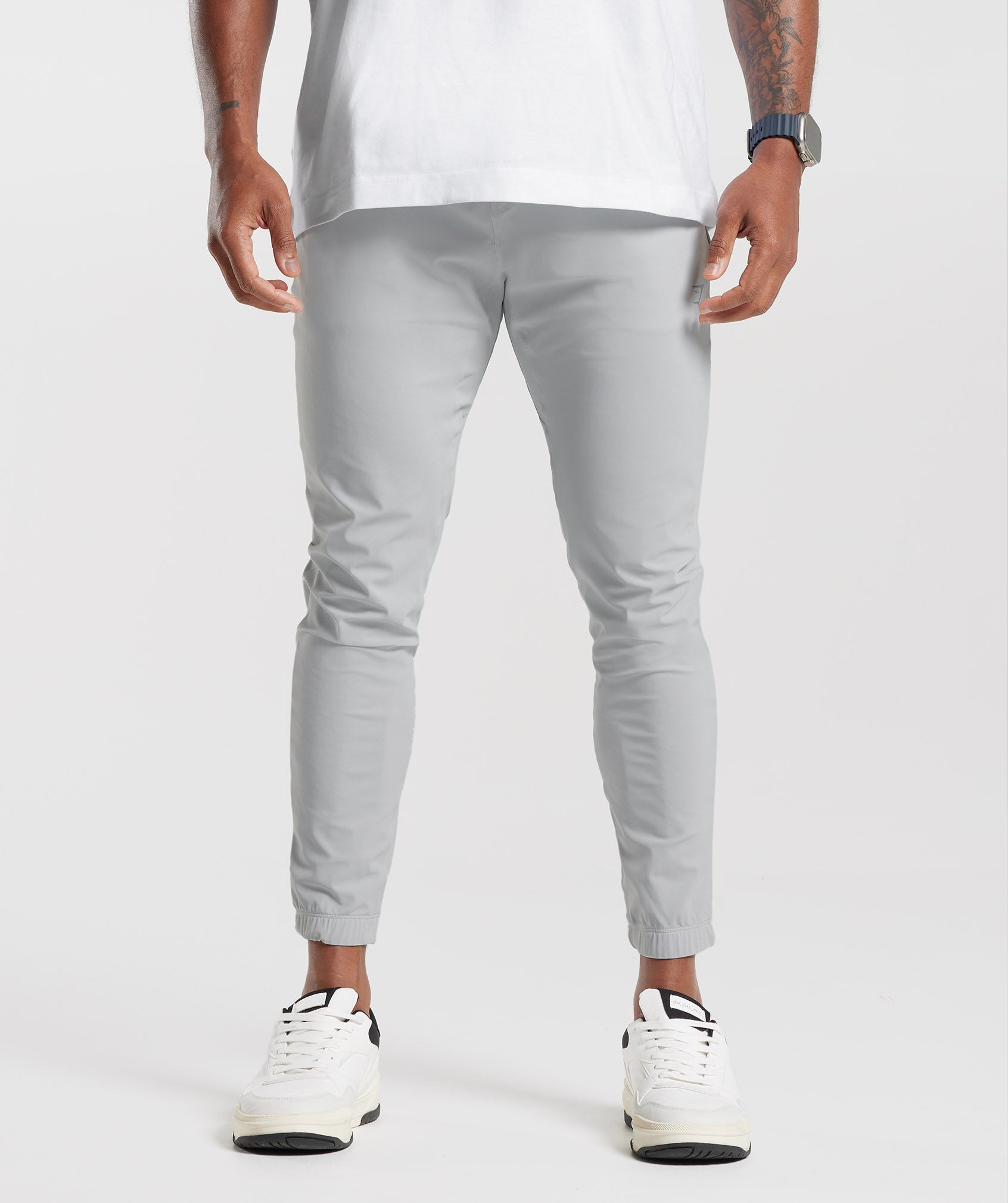 Gymshark Studio Joggers - Light Grey