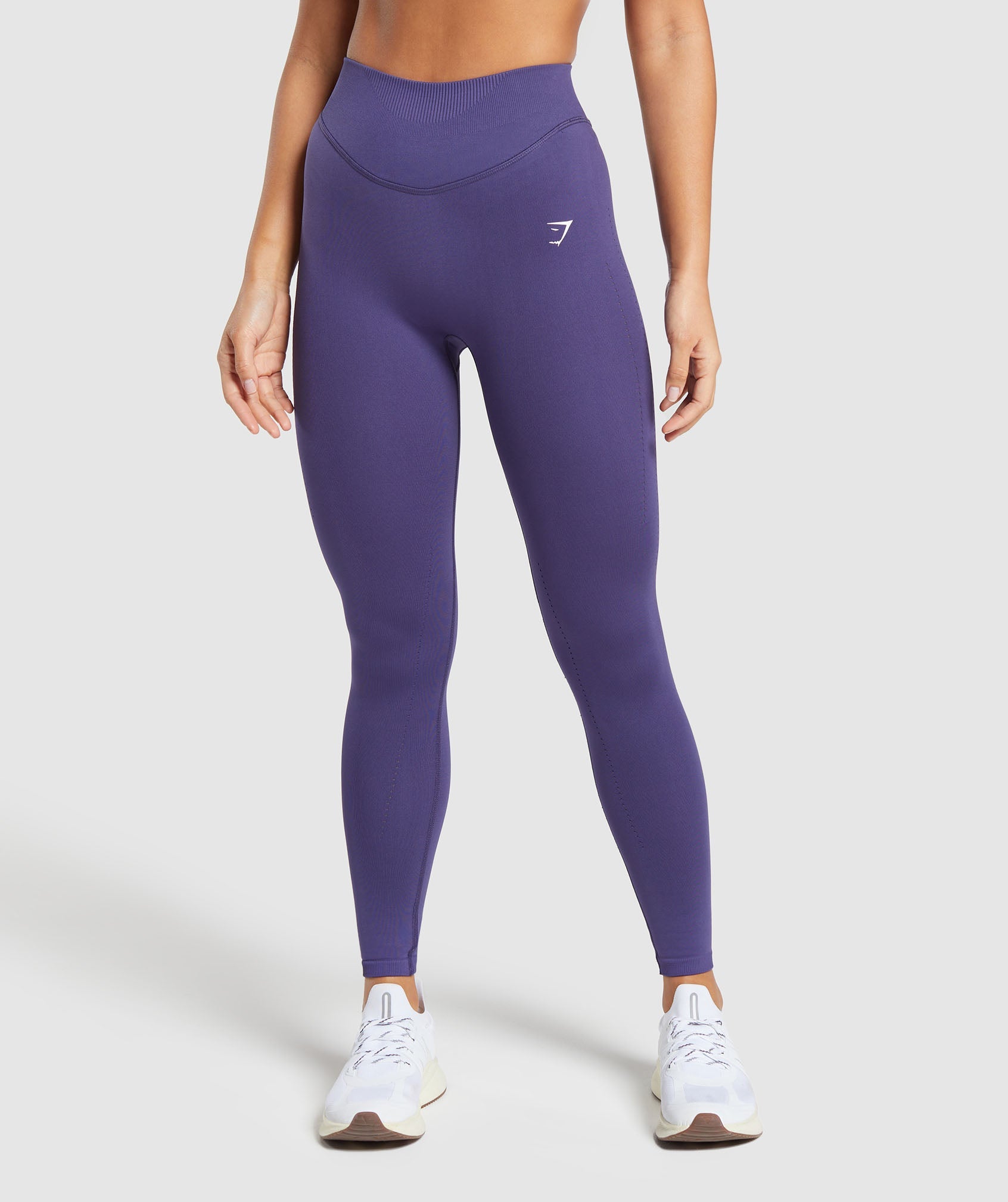 Gymshark Women's S Training Graphic Leggings Purple Logo High Rise GLL – B  Squared Liquidation