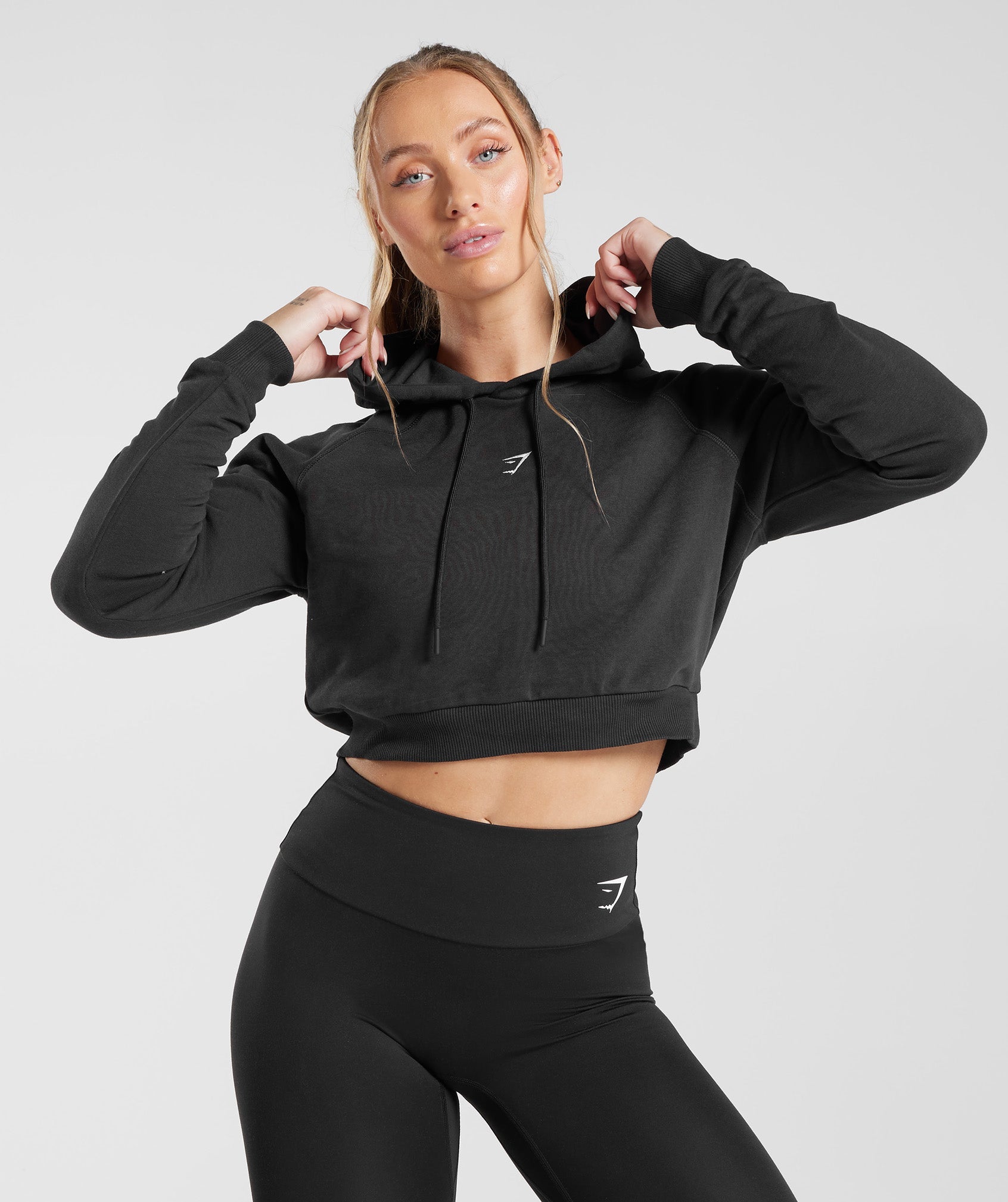 Gymshark Training Cropped Hoodie Woman Size Small