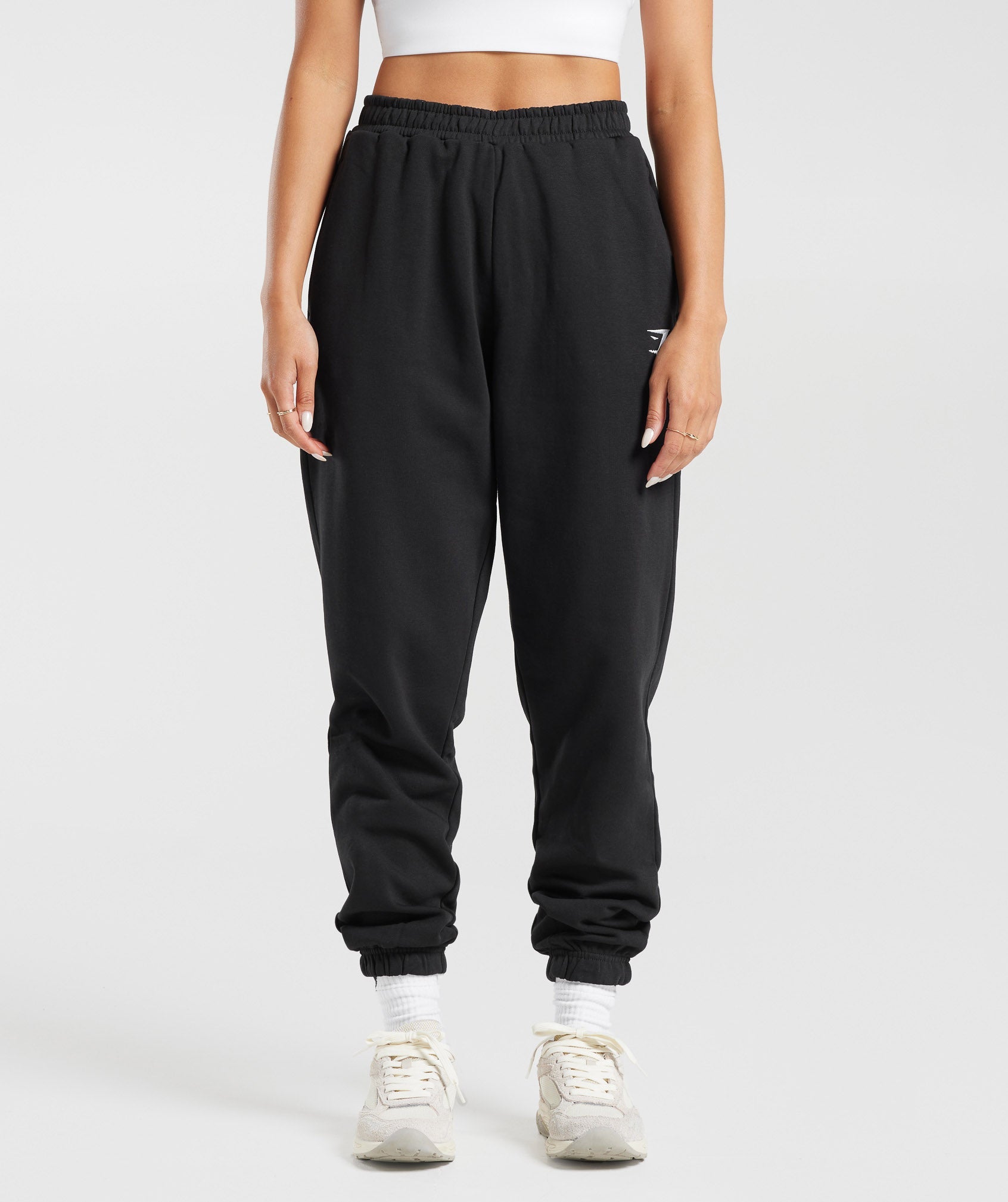 Gymshark, Pants & Jumpsuits, Gymshark Drawstring Sweatpants Joggers Black  Womens Xs