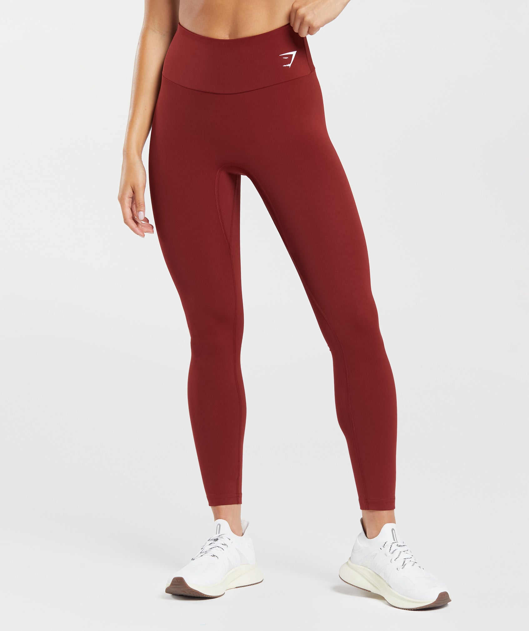 Gymshark Training Leggings - Spiced Red