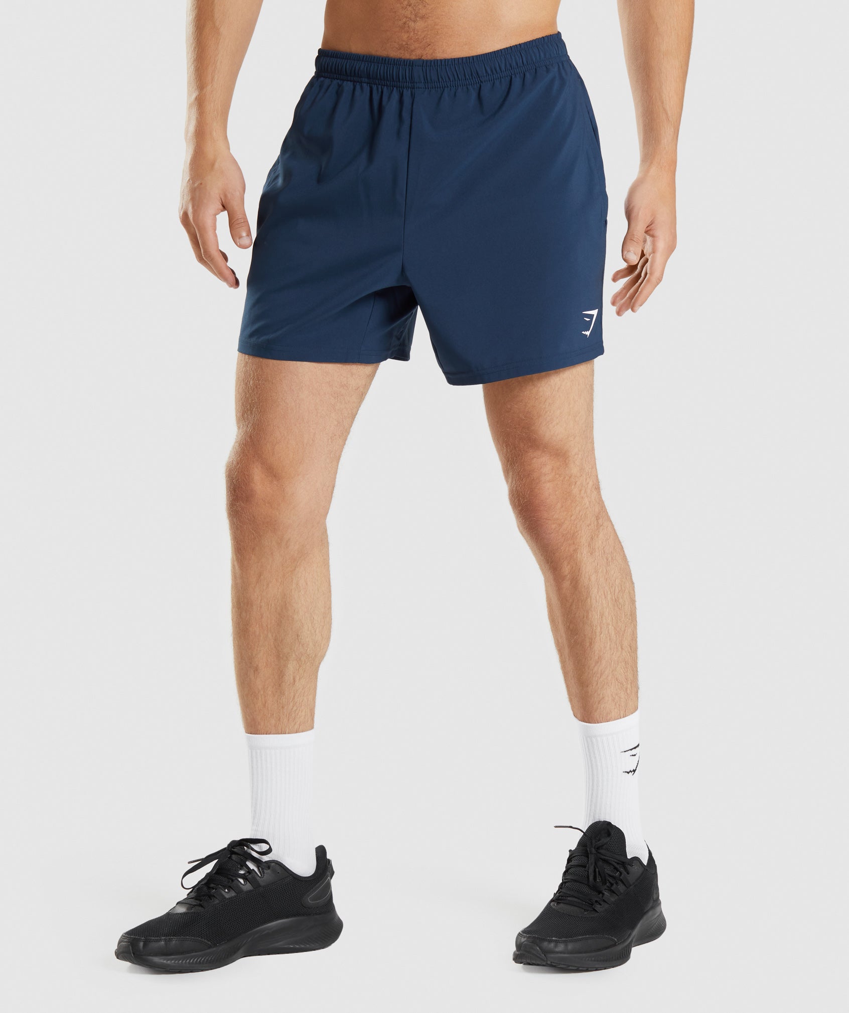 Gymshark Heather Dual Band Short Size Small Evening Navy Blue Marl - $42  (12% Off Retail) New With Tags - From Erika