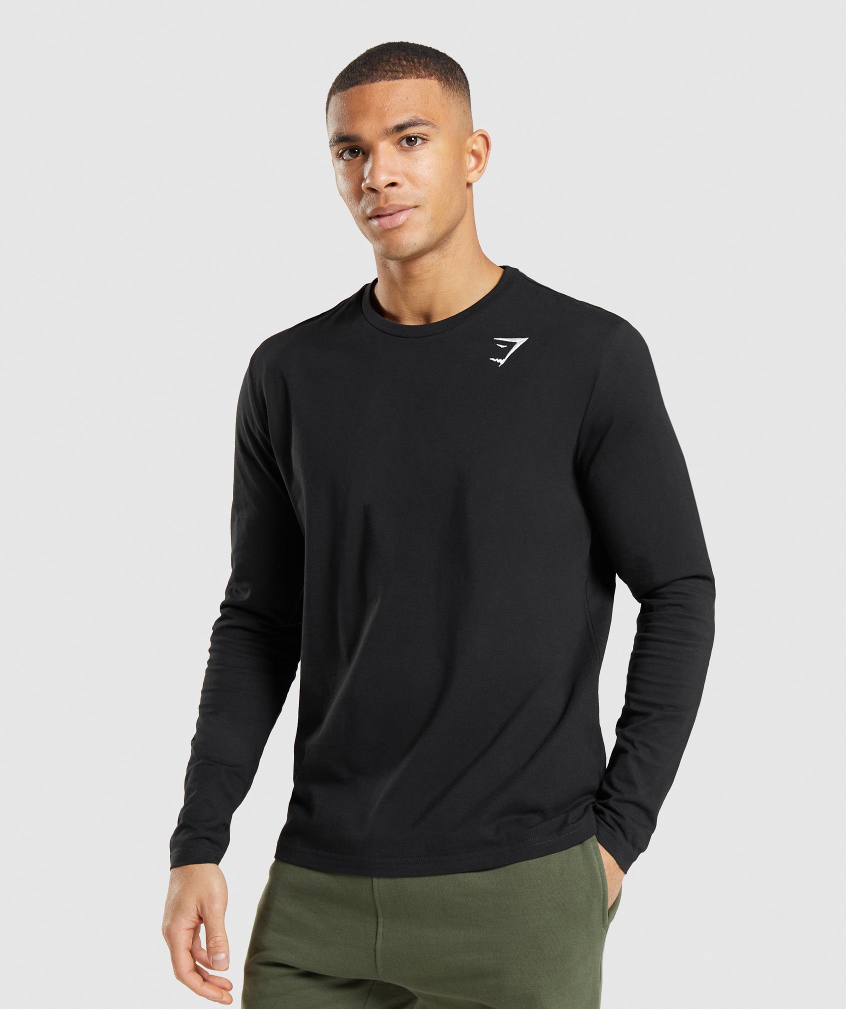 Gymshark Legacy Long Sleeve T-Shirt - Black