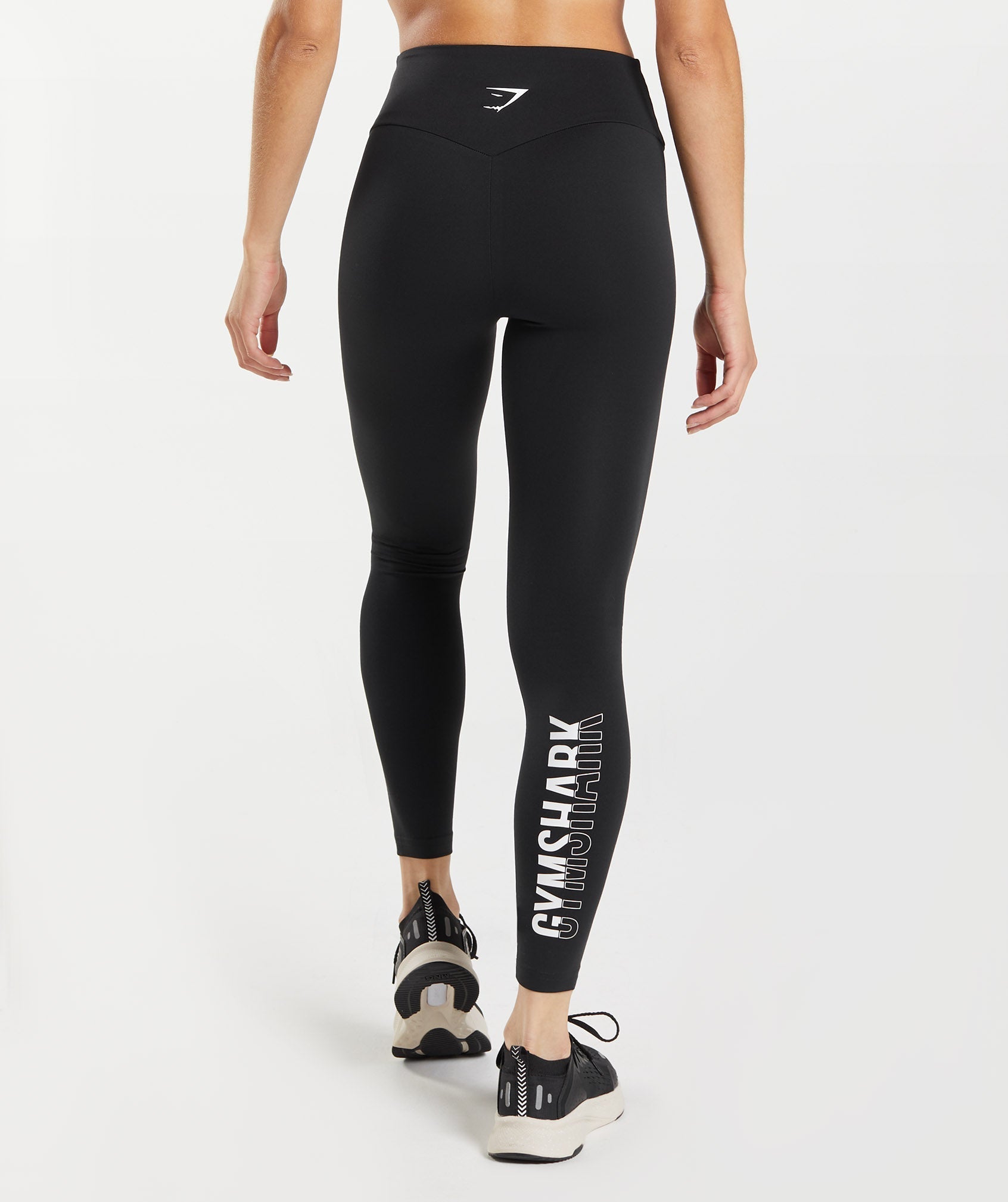 NWT GYMSHARK Legacy Fitness Black leggings womens size XS