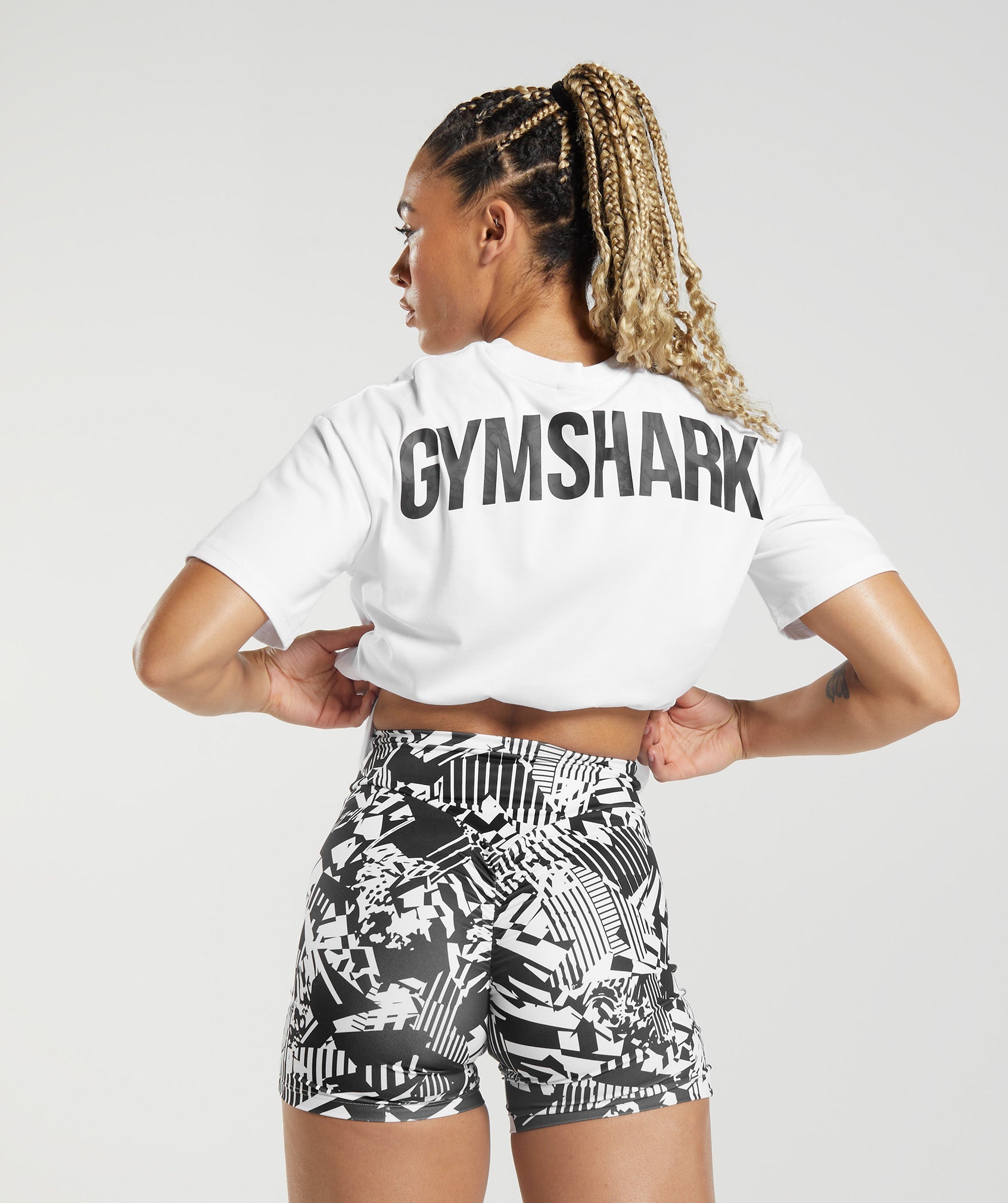 Gymshark GS Power Oversized T-Shirt - White
