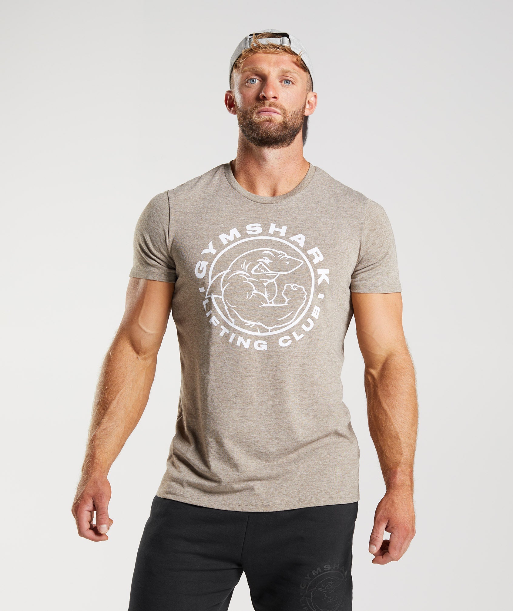 Gymshark Legacy T-Shirt - Limestone Marl