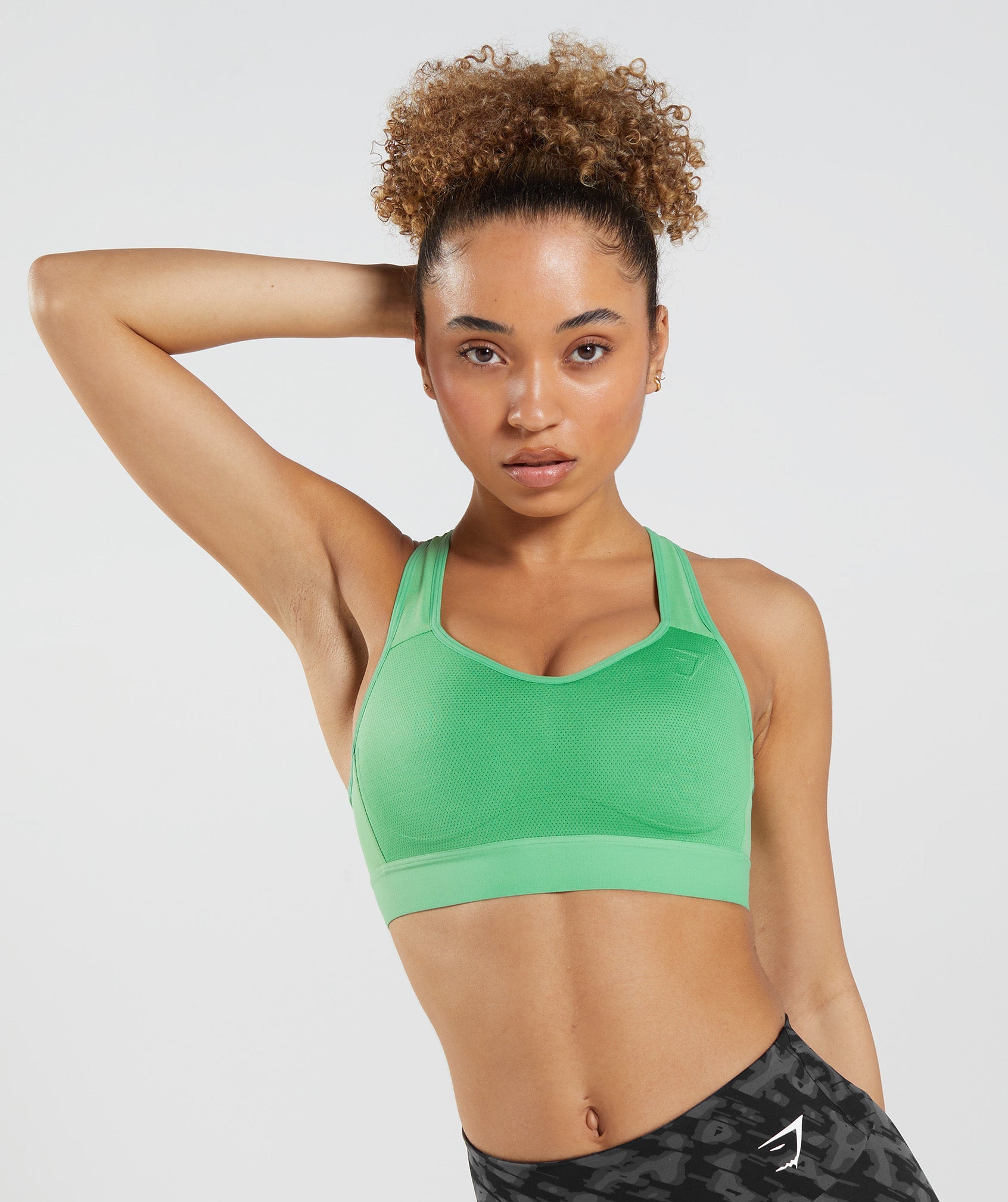  Neon Green Sports Bra