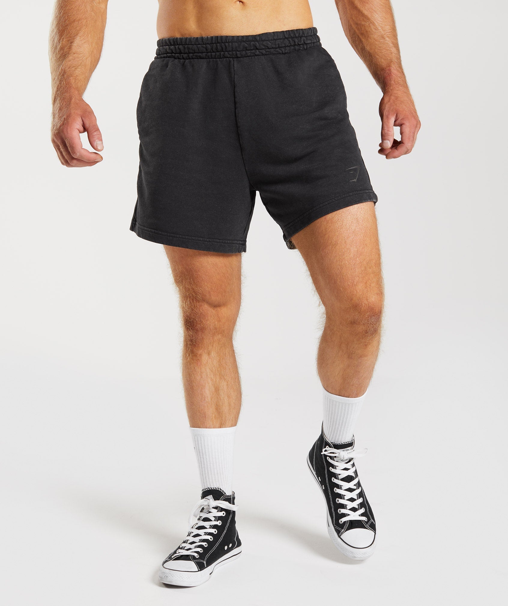 Gymshark Power Washed 5 Shorts - Black