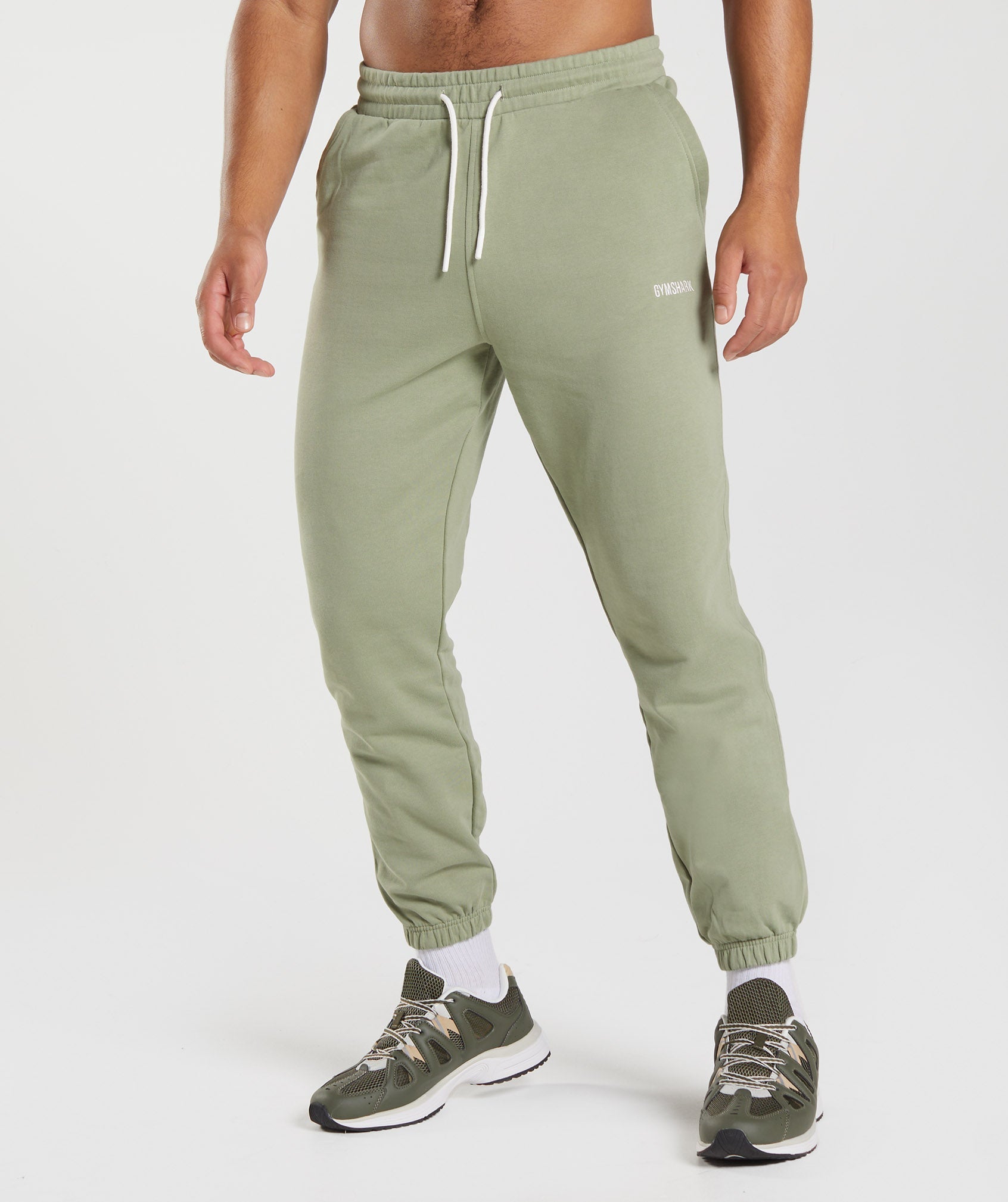 Gymshark Essential Oversized Joggers - Force Green