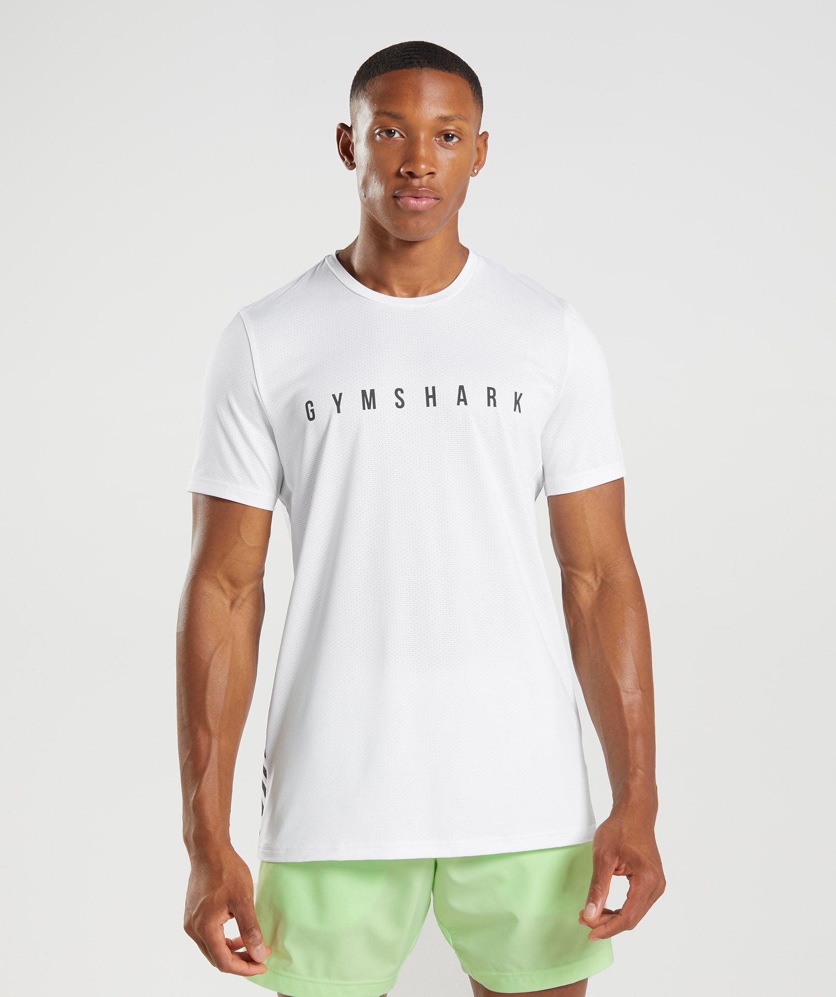 Gymshark Arrival Graphic T-Shirt - White