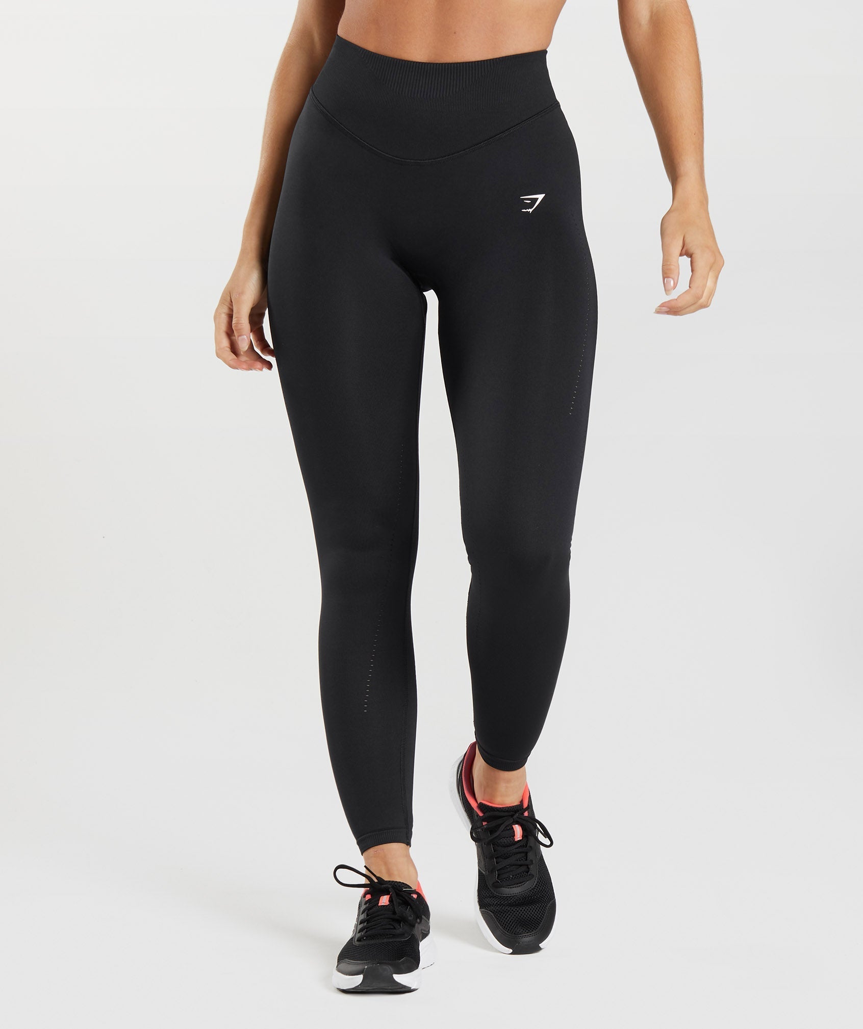 Black Sculpt Luxe Cropped Gym Leggings