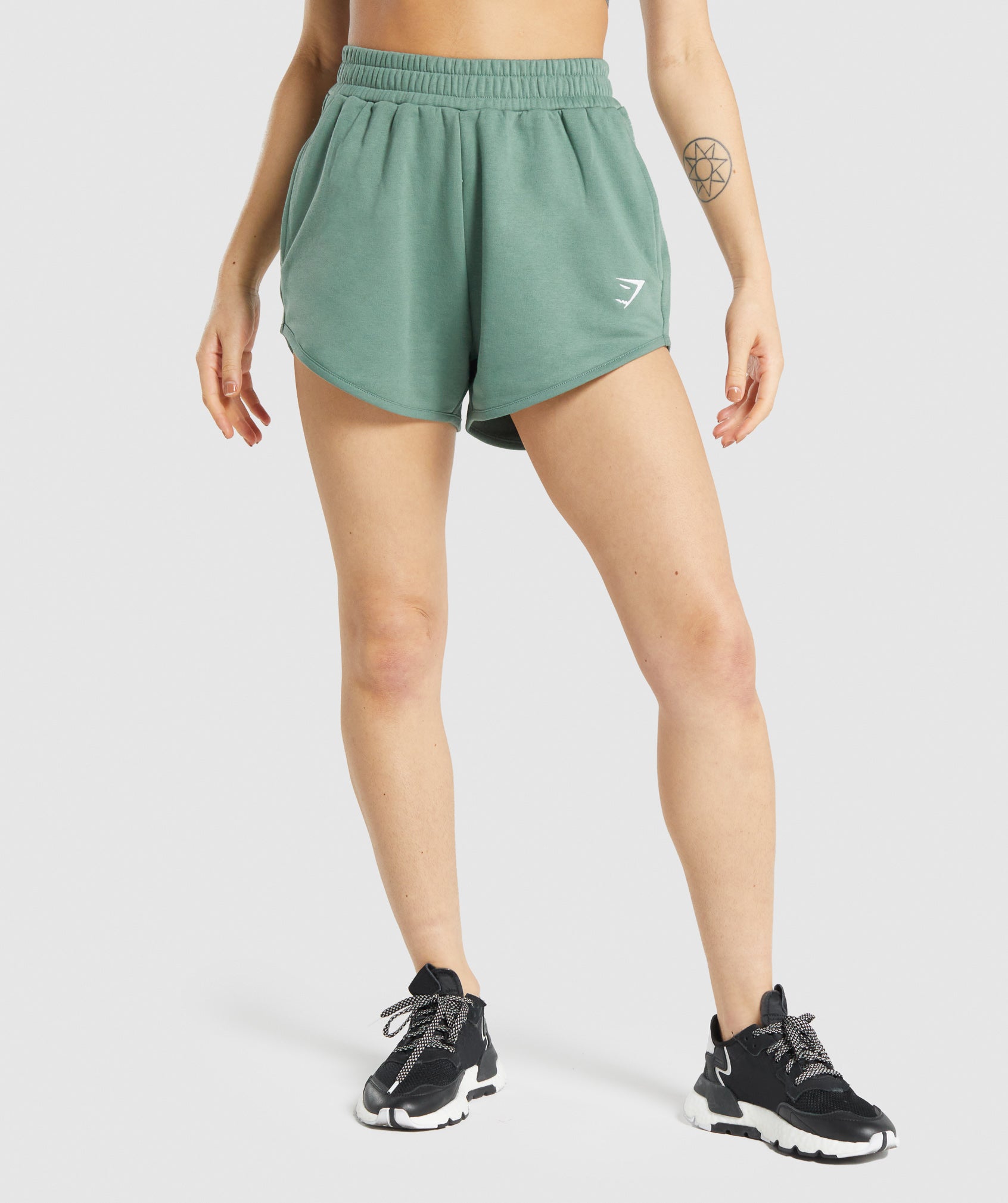 Gymshark Training Sweat Shorts - Green