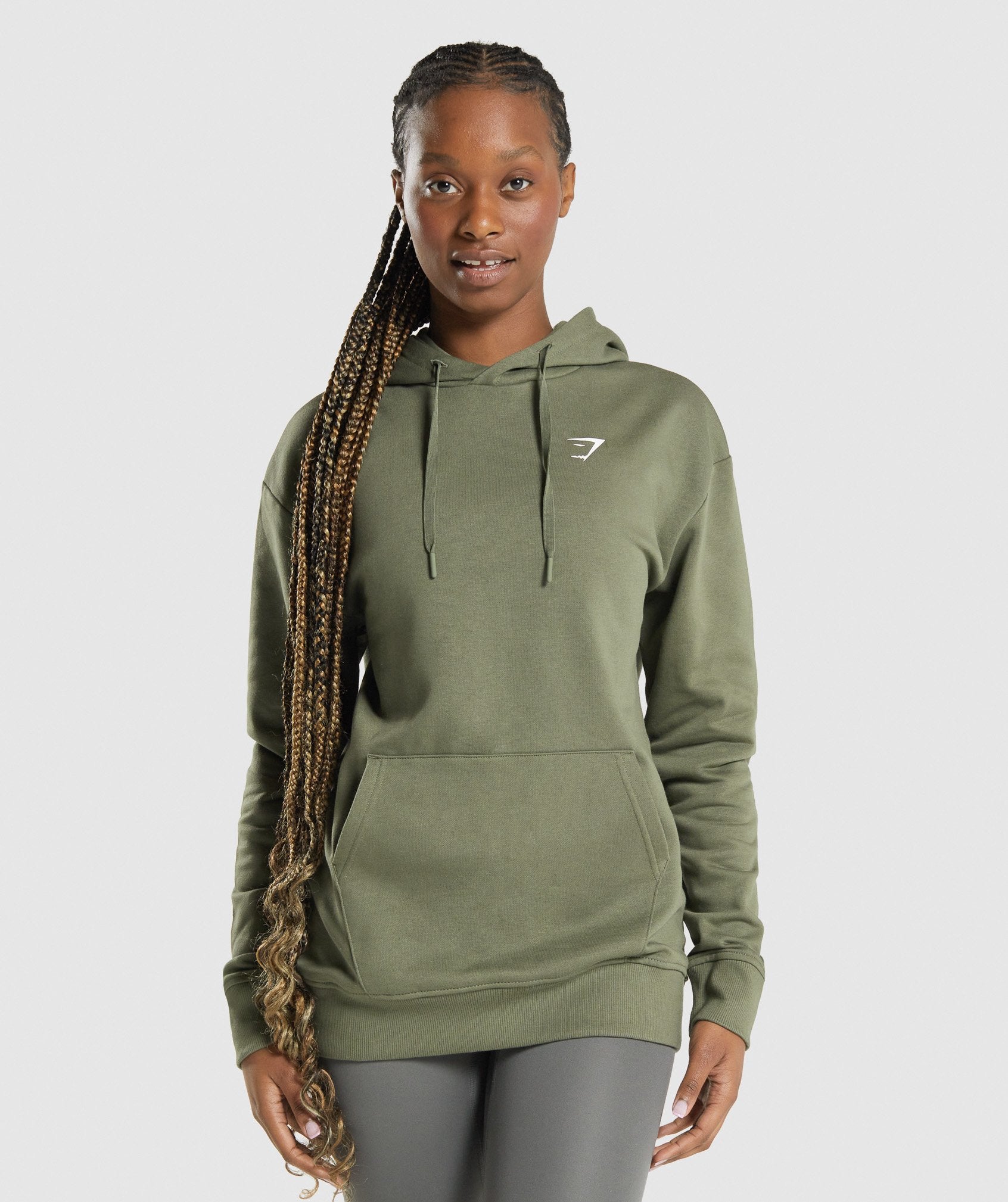 Gymshark Training Oversized Sweatshirt - Hoya Green