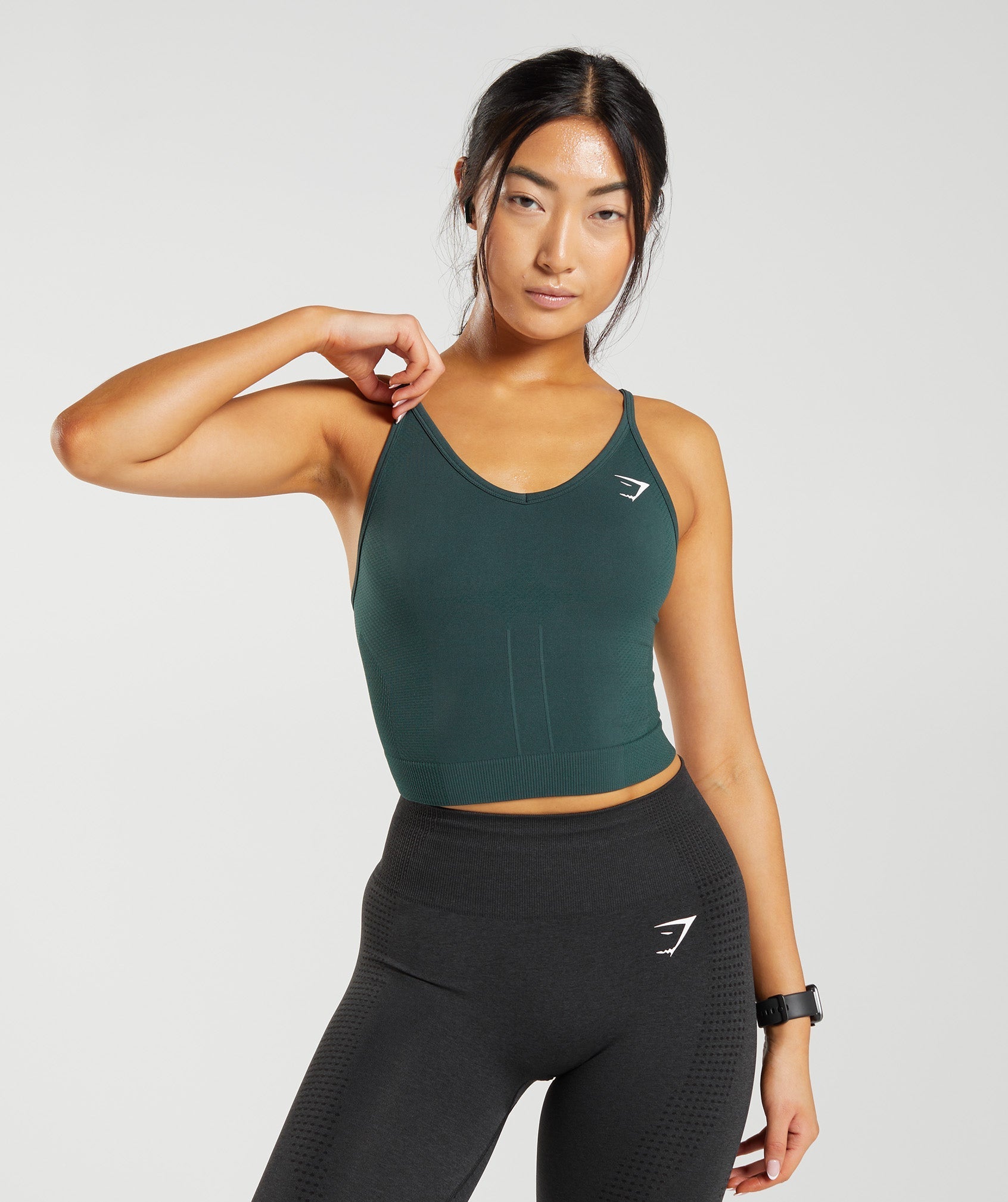 Women's Sports Bra - Breathable Nylon Gymshark Bandeau Top For Fitness &  Yoga
