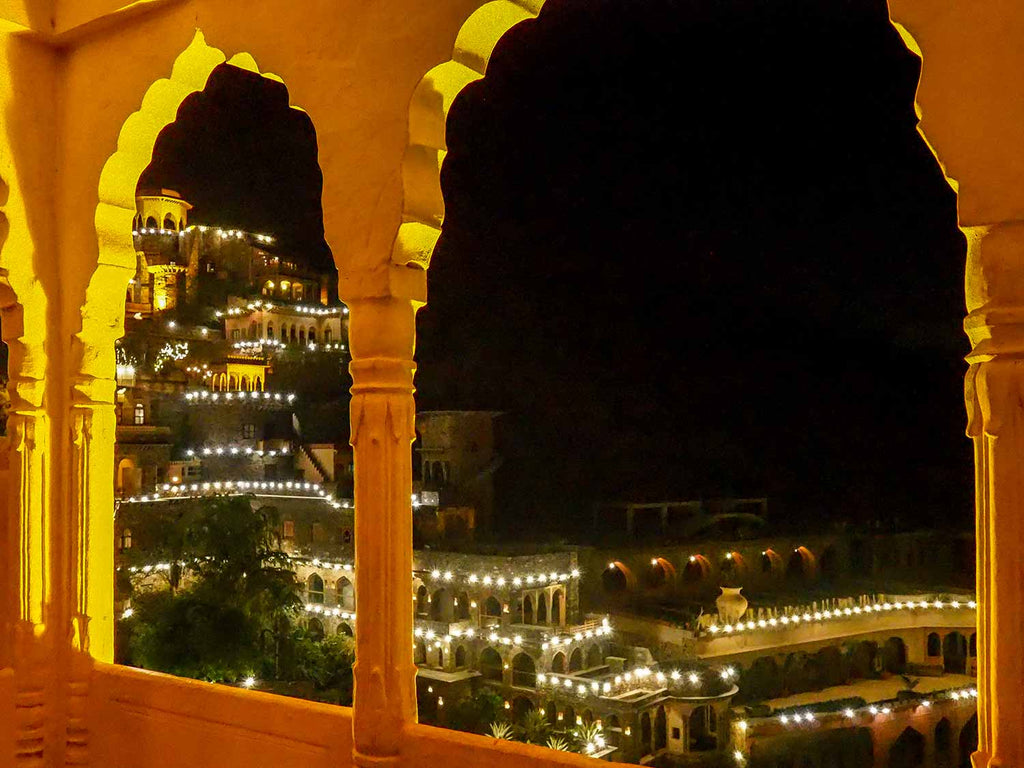 View of Neemrana from one of its many balconies