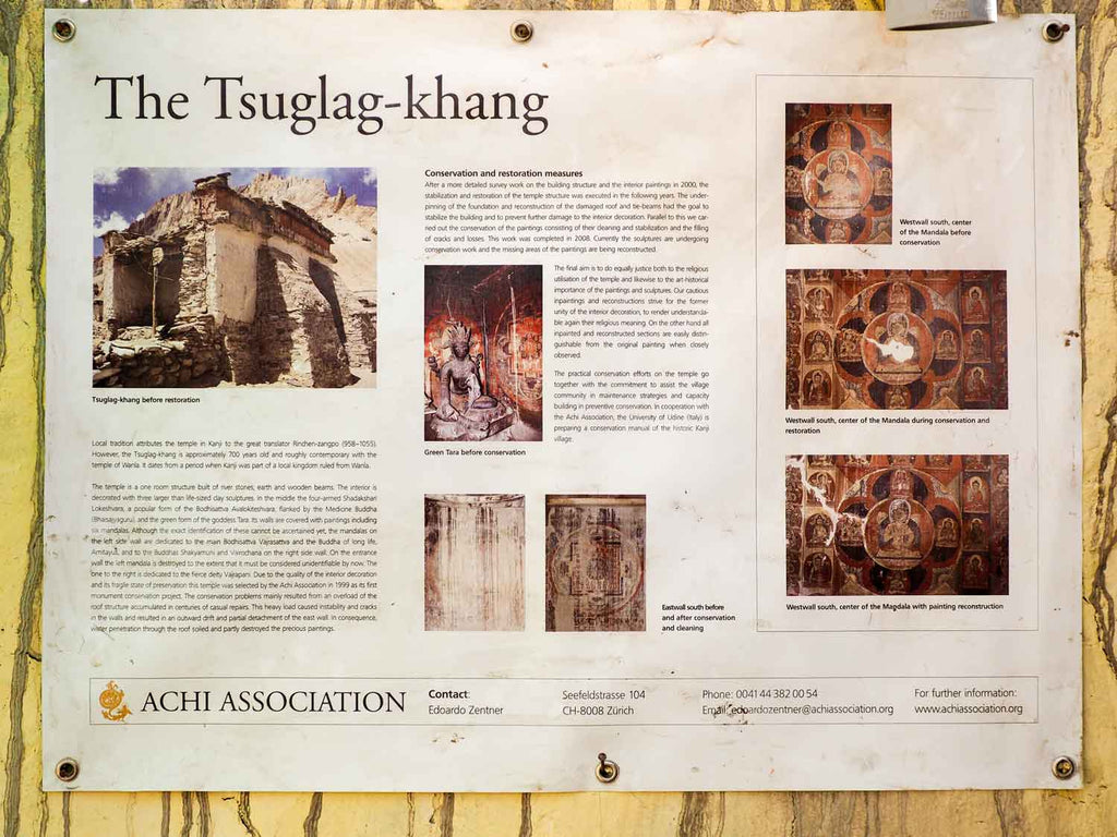 Tsuglag-khang gompa at Kanji
