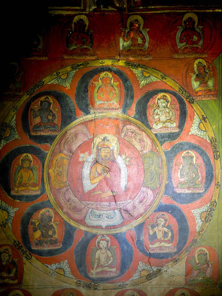 Buddha Mandala, Kanji, Ladakh