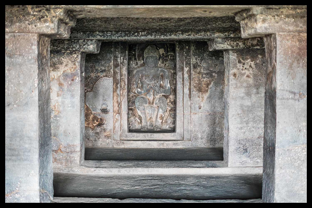 Future Buddha, Maitreya, Ellora Cave 11